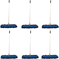 Omcan - 24" Dust Mop with 60-inch Aluminium Handle, Pack of 5 - 80875
