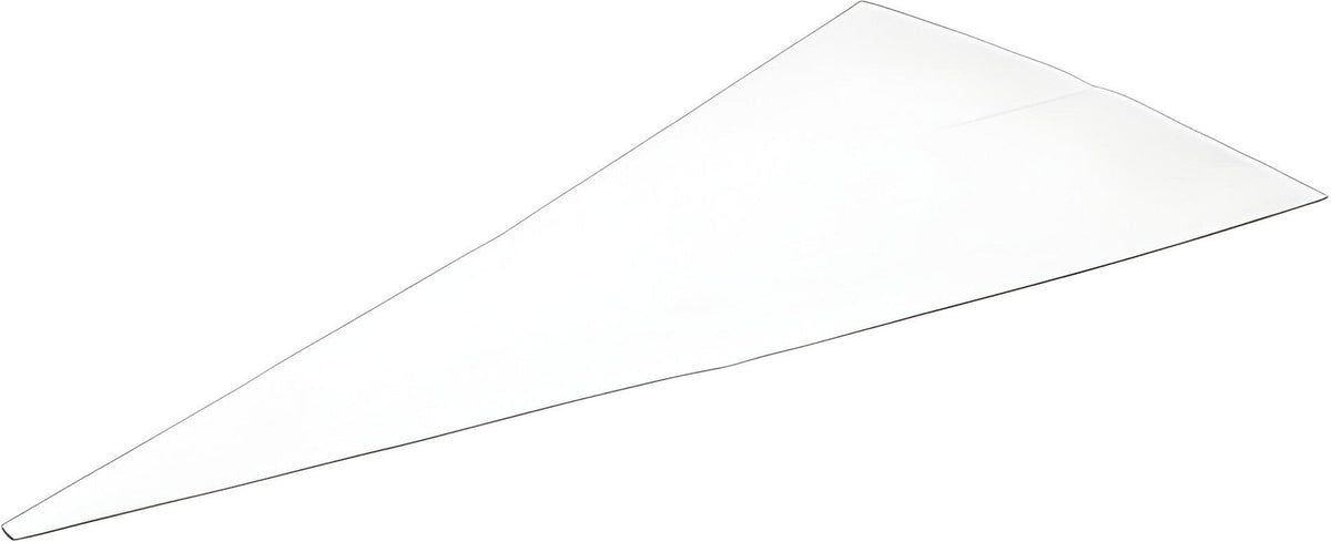 Omcan - 24" Reusable Cotton Pastry Bag with Plastic Coating, Pack of 20 - 48896
