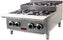 Omcan - 24″ Step Up Stainless Steel Hot Plate with 4 Burners - 47383