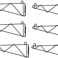 Omcan - 24” Wall Bracket For Epoxy Shelving, Pack of 10 - 24254
