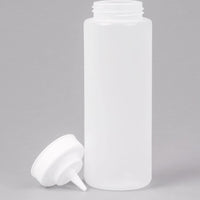 Omcan - 24 oz Clear Condiment Squeeze Bottles, Pack of 40 - 40473