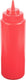 Omcan - 24 oz Red Condiment Squeeze Bottles, Pack of 40 - 40472