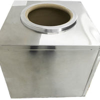 Omcan - 24" x 24" Stainless Steel Charcoal Tandoor Clay Oven - 47438