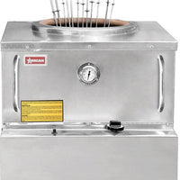 Omcan - 24" x 24" Stainless Steel Natural Gas Tandoor Clay Oven - 47338