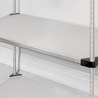 Omcan - 24″ x 36″ Stainless Steel Solid Shelf for Chrome Racks - 49137