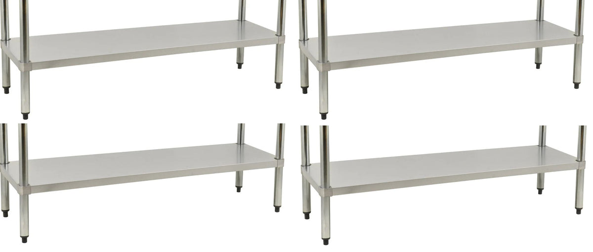 Omcan - 24” x 36” Standard Undershelf For Work Tables, Pack of 3 - 22095