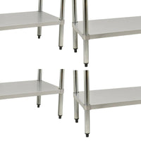 Omcan - 24” x 36” Standard Undershelf For Work Tables, Pack of 3 - 22095