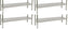 Omcan - 24” x 36” Standard Undershelf For Work Tables, Pack of 3 - 22095