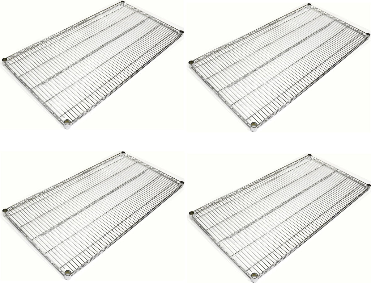 Omcan - 24” x 48” Chrome Shelf, Pack of 3 - 20118