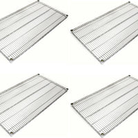 Omcan - 24” x 54” Chrome Shelf, Pack of 4 - 20119