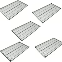 Omcan - 24″ x 60″ Black Epoxy Wire Shelf, Pack of 3 - 48099