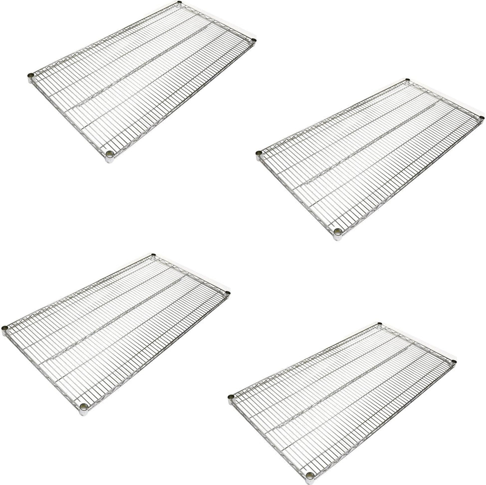 Omcan - 24” x 60” Chrome Shelf, Pack of 4 - 20120