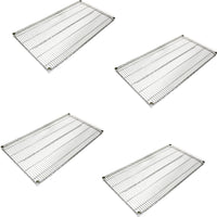 Omcan - 24” x 60” Chrome Shelf, Pack of 4 - 20120