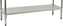 Omcan - 24” x 60” Standard Undershelf For Work Tables, Pack of 2 - 22097