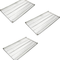 Omcan - 24” x 72” Chrome Shelf, Pack of 3 - 20121
