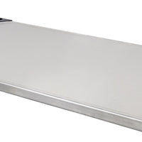 Omcan - 24″ x 72″ Stainless Steel Solid Shelf for Chrome Racks - 49140