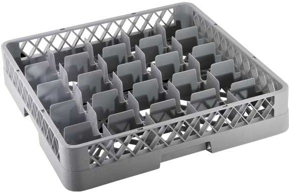Omcan - 25 Compartment Dishwasher Glass Rack, Pack of 3 - 43502