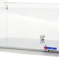 Omcan - 25 L Capacity Countertop Food Display Case with Curved Front Glass - 44370