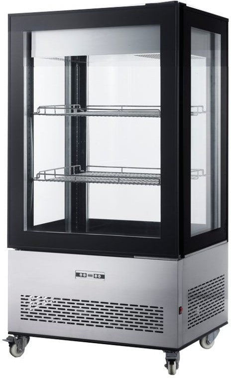 Omcan - 26" Refrigerated Display Case with 400 L Capacity - 44473