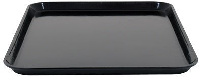 Omcan - 26″ x 18″ x 3/4″ Black Fiberglass Market Tray, Pack of 3 - 43566