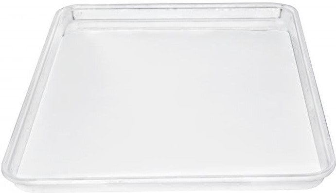 Omcan - 26″ x 18″ x 3/4″ White Fiberglass Market Tray, Pack of 3 - 43567