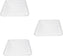 Omcan - 26″ x 18″ x 3/4″ White Fiberglass Market Tray, Pack of 3 - 43567