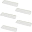 Omcan  - 26″ x 9″ x 3/4″ White Fiberglass Market Tray, Pack of 10 - 85260