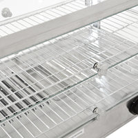 Omcan - 28” Countertop Display Warmer with Front & Rear Doors & 2 Shelves - DW-CN-0080-L