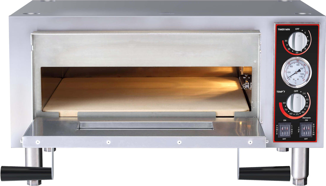 Omcan - 28" Countertop Pizza Oven with Single Chamber - CE-CN-0018-S