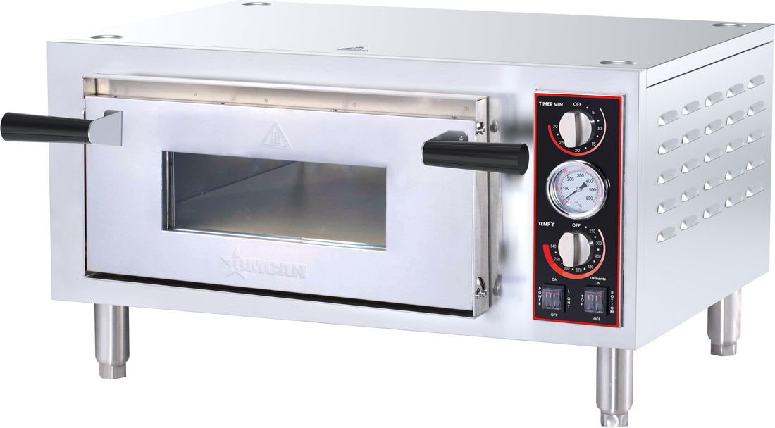 Omcan - 28" Countertop Pizza Oven with Single Chamber - CE-CN-0018-S