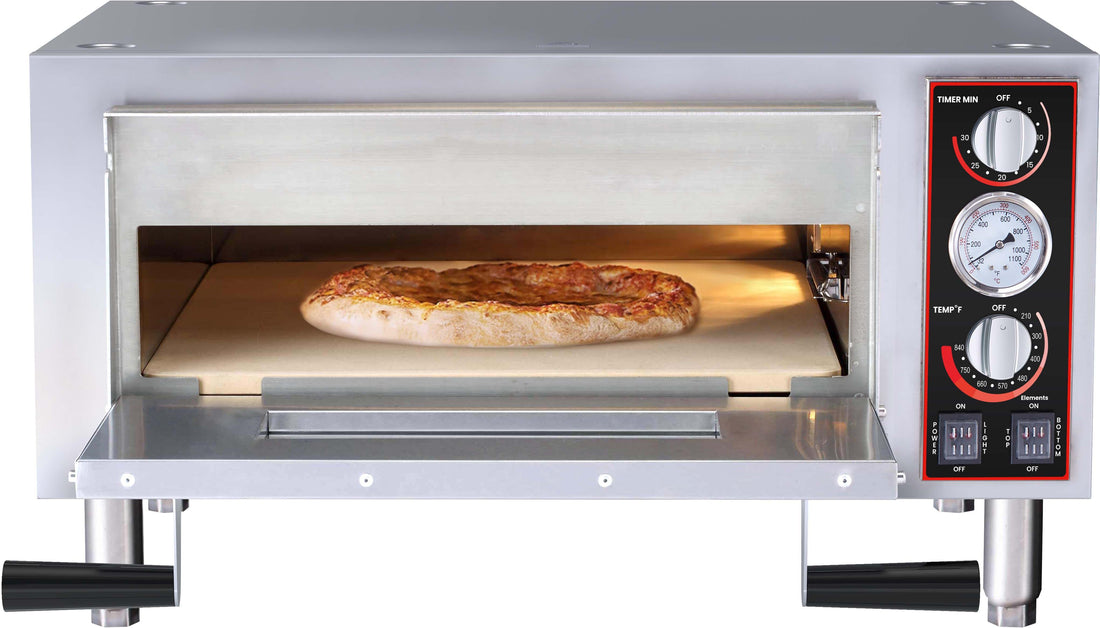 Omcan - 28" Countertop Pizza Oven with Single Chamber - CE-CN-0018-S