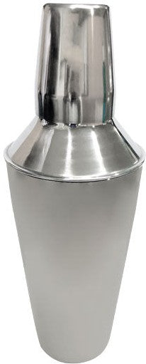 Omcan - 28 oz Stainless Steel Bar Shaker (3 Pcs. Per Pack), Pack of 40 Packs - 80828