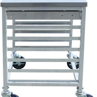 Omcan - 28.25″ x 18″ x 30″ Aluminium Meat Slicer Cart - 44722
