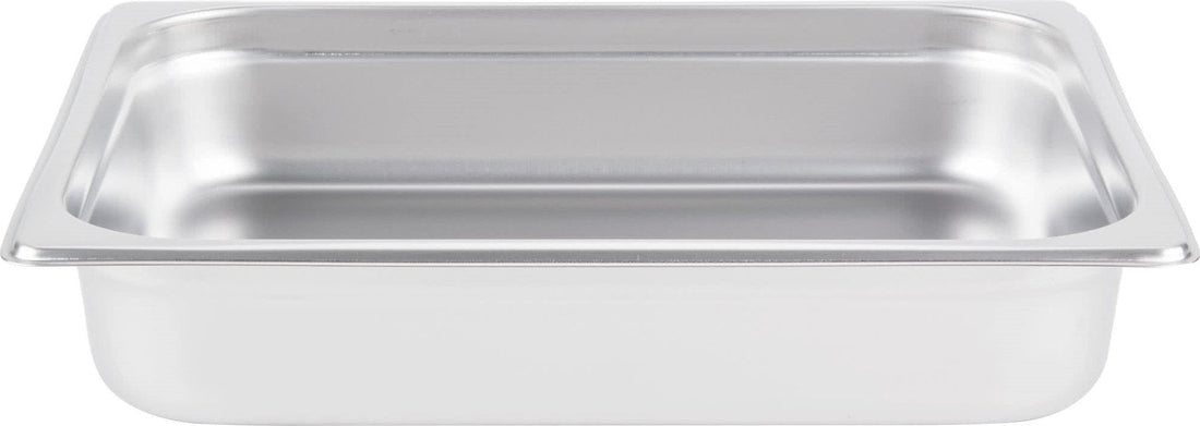 Omcan - 2.5" Deep 1/2-Size Stainless Steel Steam Table Pan, Pack of 10 - 80262