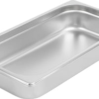 Omcan - 2.5" Deep 1/3-Size Stainless Steel Steam Table Pan, Pack of 10 - 80267