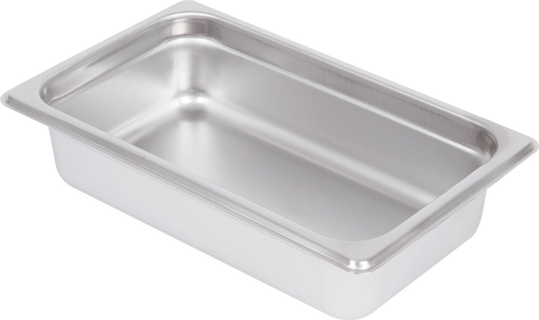 Omcan - 2.5" Deep 1/4-Size Stainless Steel Steam Table Pan, Pack of 20 - 80272