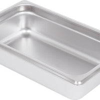 Omcan - 2.5" Deep 1/4-Size Stainless Steel Steam Table Pan, Pack of 20 - 80272