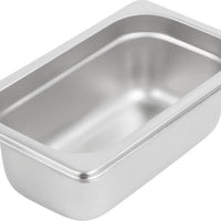 Omcan - 2.5" Deep 1/9-Size Stainless Steel Steam Table Pan, Pack of 20 - 80282