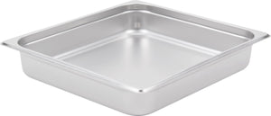 Omcan - 2.5" Deep 2/3-Size Stainless Steel Steam Table Pan, 10/cs - 80613