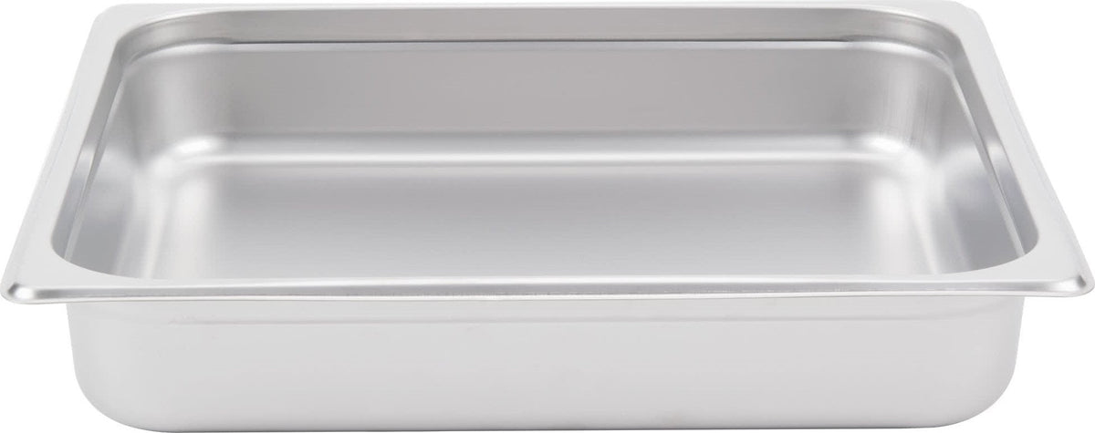 Omcan - 2.5" Deep 2/3-Size Stainless Steel Steam Table Pan, Pack of 10 - 80613