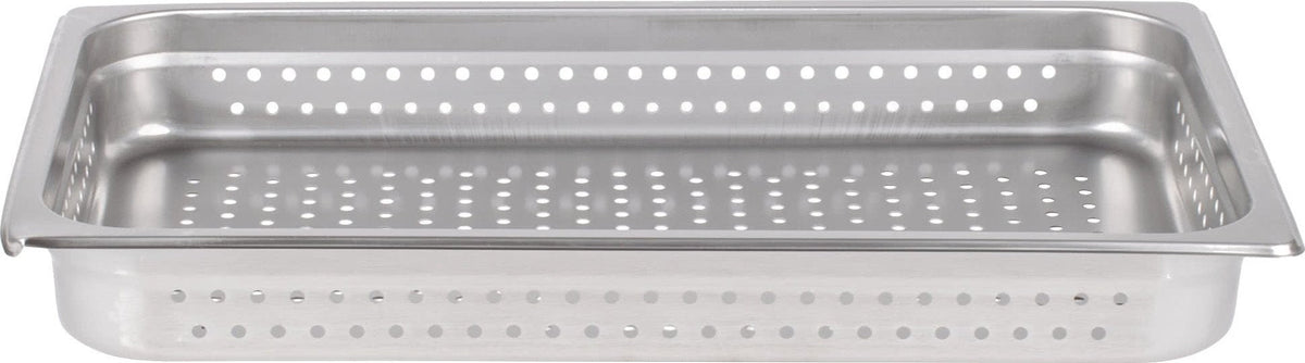 Omcan - 2.5" Deep Full Size Perforated Steam Table Pan, Pack of 5 - 85188