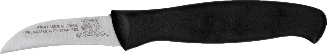Omcan - 2.5" Greban Turning/Peeling Knife, Pack of 20 - 12475