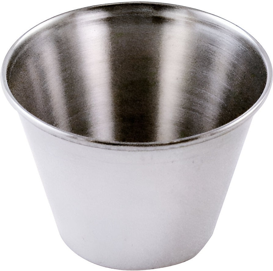 Omcan - 2.5 Oz Stainless Steel Sauce Cup, Pack of 30 - 80822