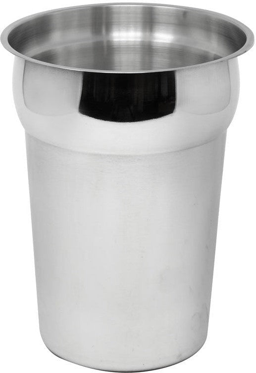 Omcan - 2.5 QT Stainless Steel Steam Table Inset, Pack of 10 - 44666