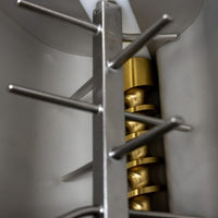 Omcan - 2.86 lb Red Trento Countertop Pasta Machine - PM-IT-0002-R