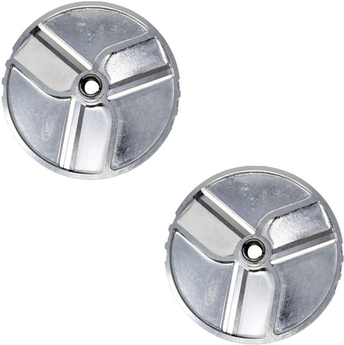Omcan - 3-Blade 0.07" Straight Slicing Disc for items 10835, 10927, 19476 Food Processors, Pack of 2 - 22325