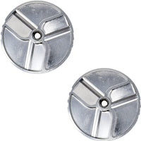Omcan - 3-Blade 0.07" Straight Slicing Disc for items 10835, 10927, 19476 Food Processors, Pack of 2 - 22325