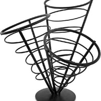 Omcan - 3 Cone French Fry Holder, Pack of 10 - 80256
