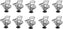 Omcan - 3 Cone French Fry Holder, Pack of 6 - 80256