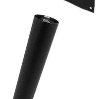 Omcan - 3" D x 28.5" H Black Column with Square Top Spider, Pack of 4 - 43206